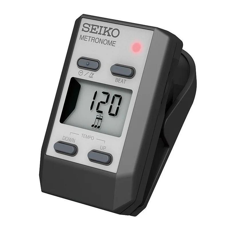Seiko DM51 клип-на цифровой метроном с Rilakkuma специальное издание - Цвет: Серебристый