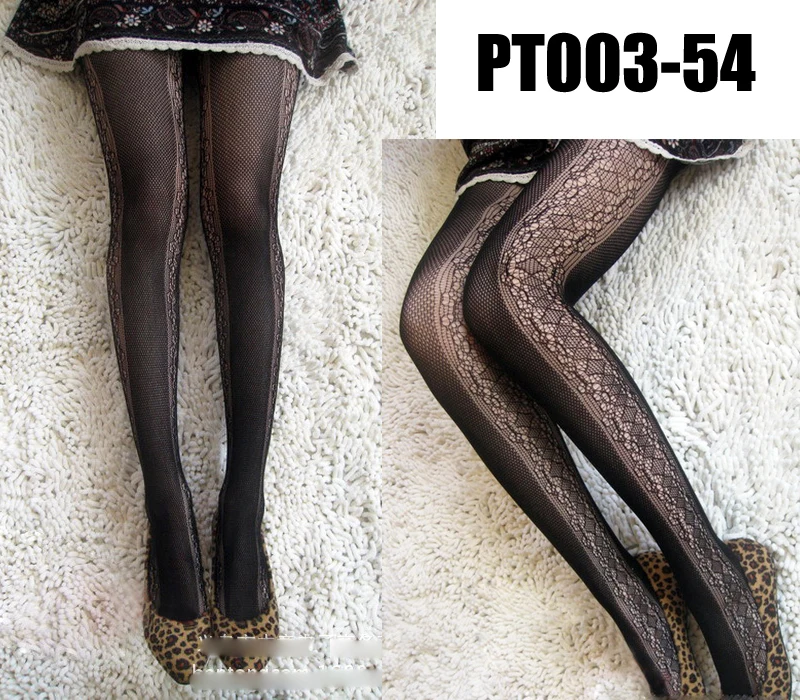 LIMSISNIW клетчатые/Животный Дизайн Женские Модные ажурные нейлоновые колготки с