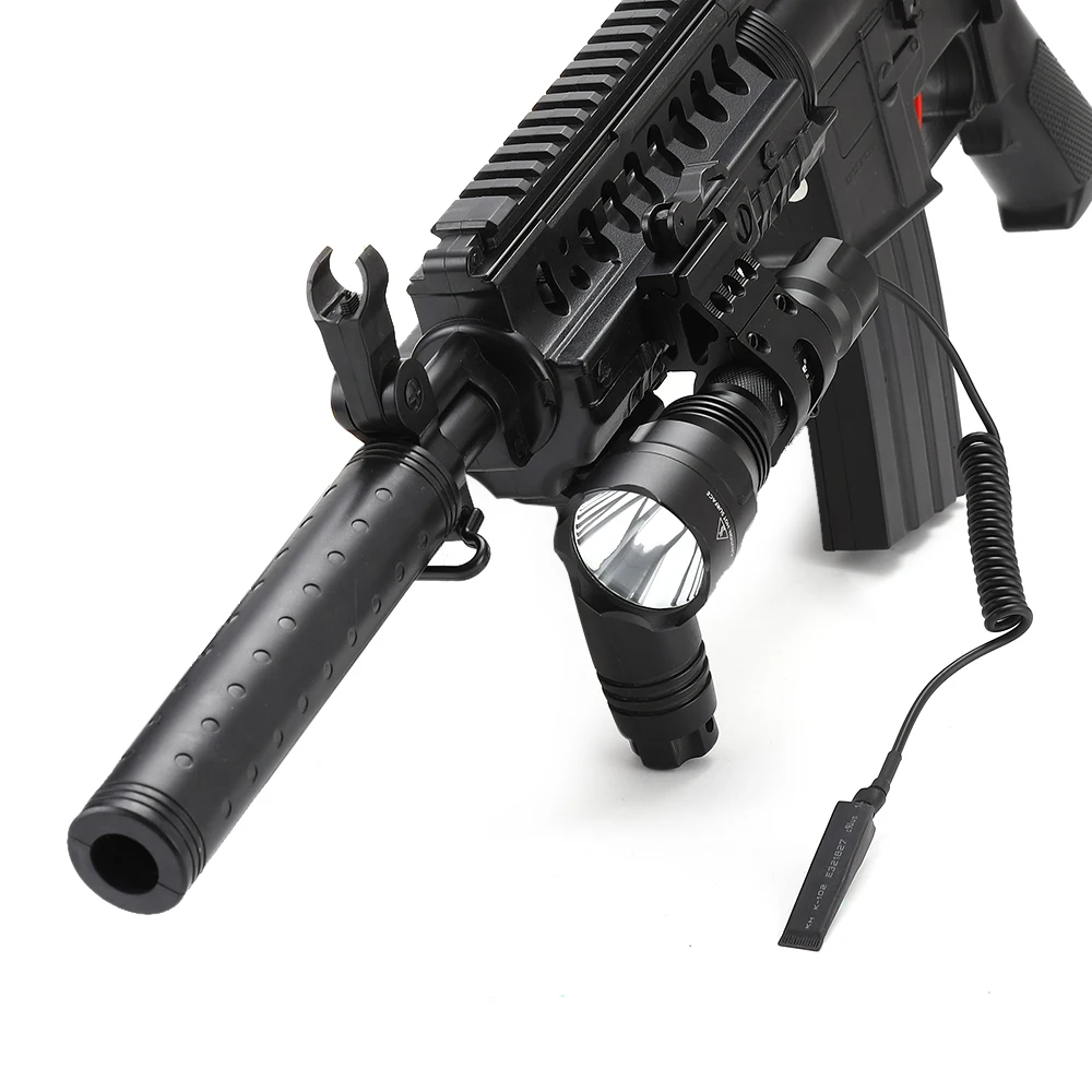 AloneFire C8 CREE XM-L L2 T6 светодиодный тактический флэш-светильник фонарь наружный страйкбол прицел ружья светильник 18650 перезаряжаемая батарея