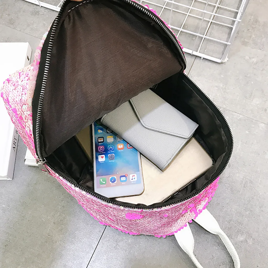 2019 новые стильные женские сумки Красочные Блестки универсальные портативные