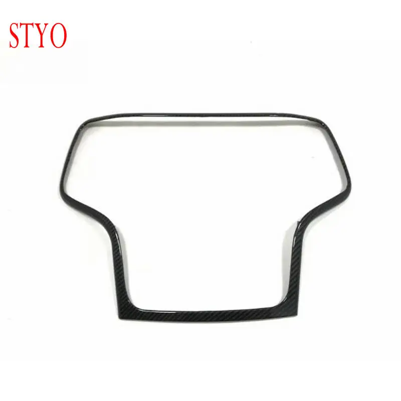 

STYO ABS Carbon Fiber Grain Center GPS Navigation Frame Cover Trim For LHD Jeep Grand Cherokee 2014-2018 2015 2016 2017