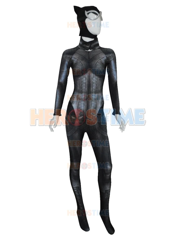 Женский костюм с 3D принтом Arkham City боди линзами|costume bodysuit|bodysuit babycostume mask |