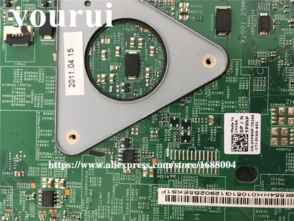 Материнская плата для Dell Inspiron 15R M5010 48.4HH06.011 ноутбук планшетофон YP9NP 0YP9NP