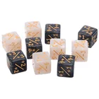 Оптовая продажа, 10 шт., кости для магических игр, игра MTG, игры для покера, вечеринки, бара, азартные игры, настольные забавные уличные кости