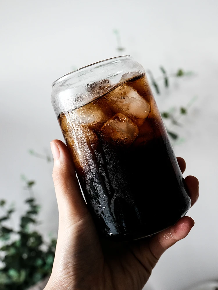 Cola креативная стеклянная чашка для воды, чашка для кофе, чашка для чая, Коктейльная стеклянная чашка