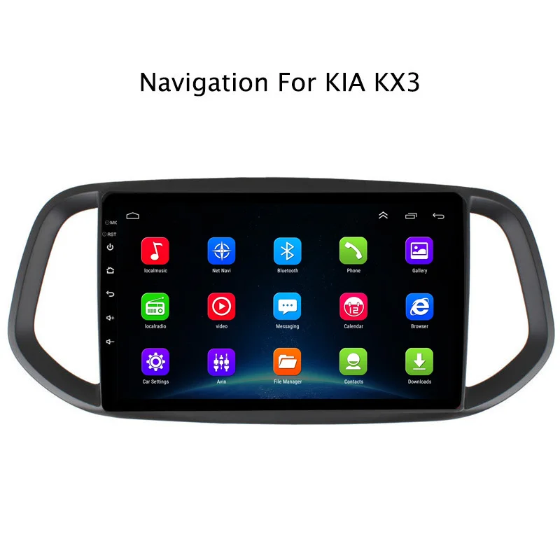 Автомагнитола NAVITOPIA 10 1 дюйма 4G LTE Wi Fi для Kia KX3 2014 2015 2016 Android 6 0 2 ГБ + 32 автомобильный