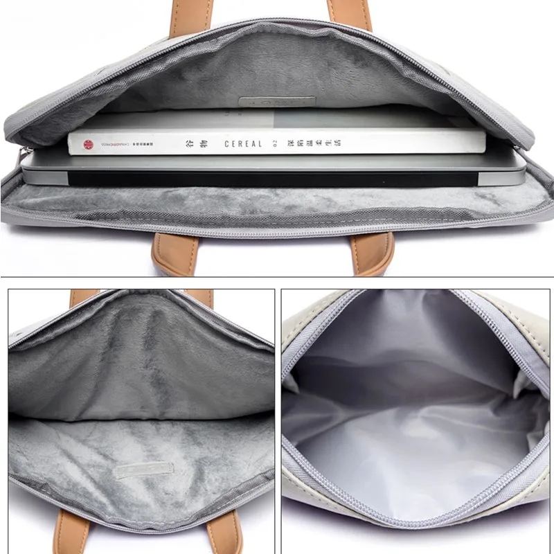 Модные сумки для ноутбуков из ПУ кожи женщин 13 3 14 15 6 дюйма macbook air pro13 дюймов