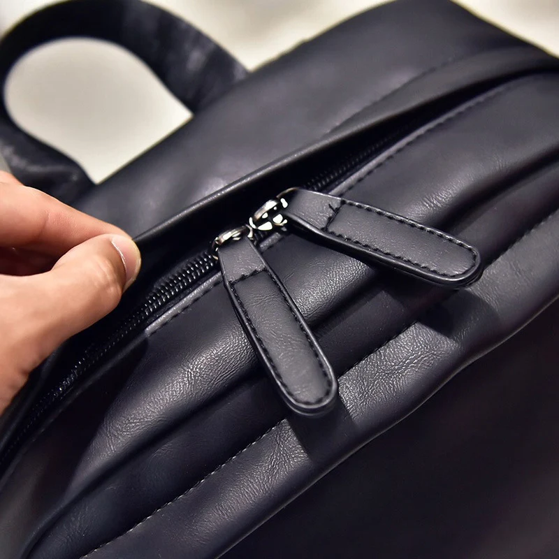 15 inch Waterproof PU Laptop Backpacks Anti-theft Notebook Case For Macbook Air Pro 11 12 13 Men Women Travel Backpack | Компьютеры и
