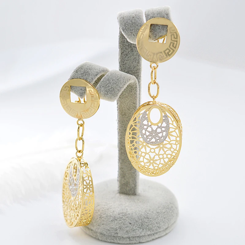 Солнечный ювелирные изделия милые романтичные серьги Цепочки и ожерелья