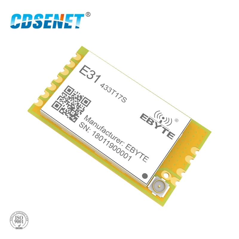 AX5043 433 мгц радиочастотный передатчик и приемник CDSENET E31 433T17S UART rf Wireless МГц SMD модуль