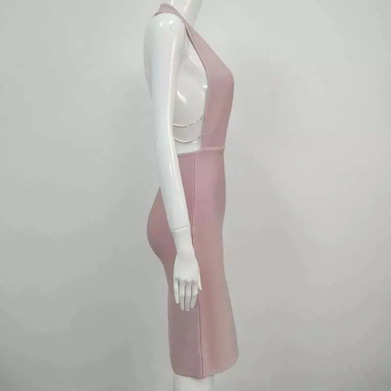 Женское Бандажное платье из вискозы бежевые розовые красные вечерние платья с