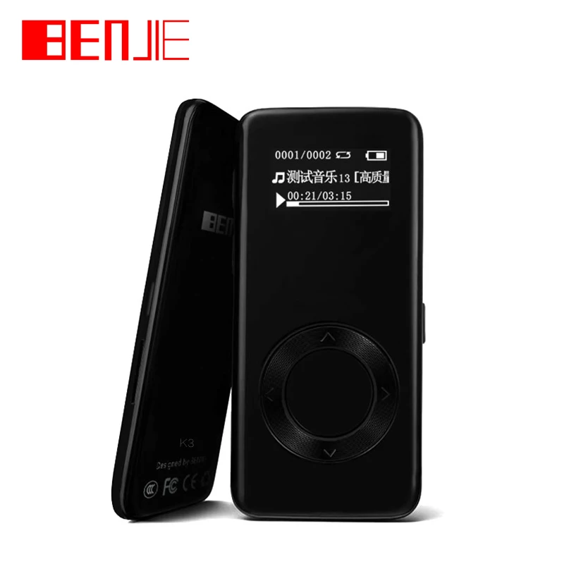 Benjie Flash Running Mini Hifi MP3 плеер с наушниками Mp 3 для спортивного аудио радио Flac без