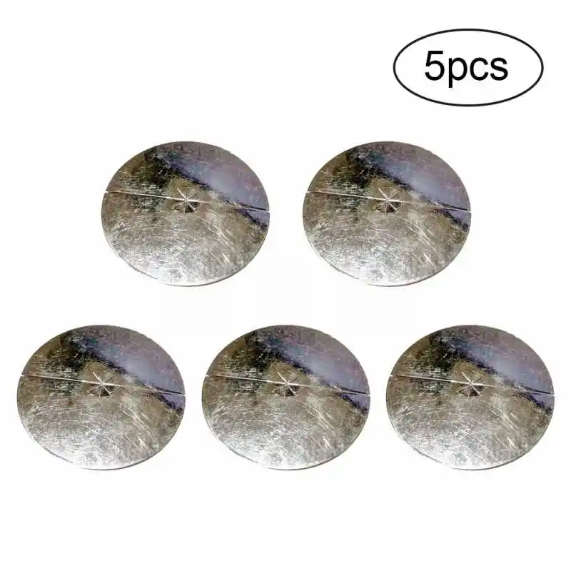 5pcs Круглый ароматерапия Ушная свеча ушной очиститель Hopi Ушная свеча средство длоя удаления воска Рог ушной Заушник лоток индийский свеча аромат - Цвет: 5pcs