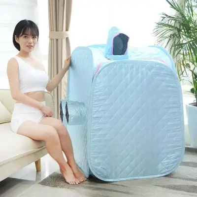 style1WithSteamer 20 пот пароход бытовой паровая кабина для сауны парная комната один детоксикации фумигации машина для взрослых для всего тела полнолуние пот - Цвет: style1WithSteamer