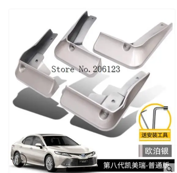 Передние+ задние брызговики, брызговики для Toyota Camry 8 8th XV70, аксессуары - Название цвета: F