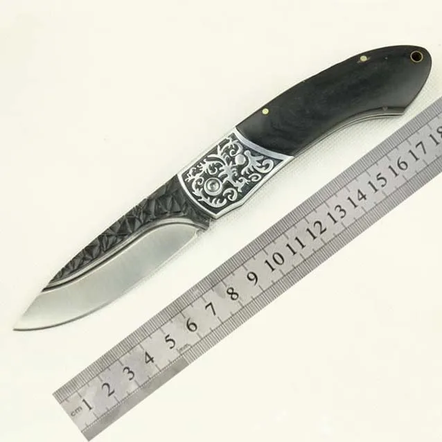 Ручной ковки тактический складной нож туристический для выживания Охотничьи