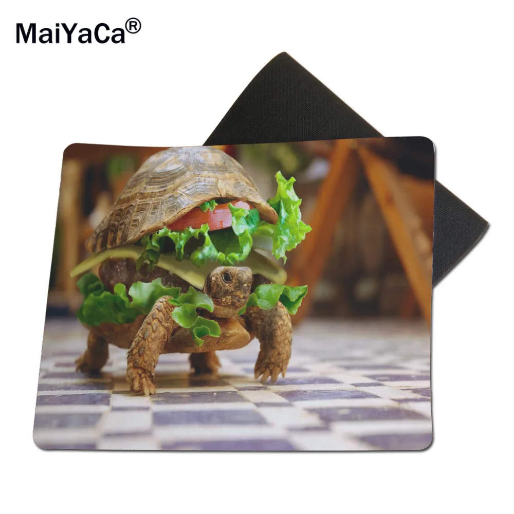 

Игровые коврики для мыши MaiYaCa, черепаха, бургер, Размер 18*22 см и 25*29 см