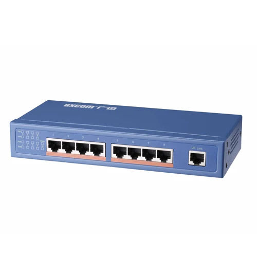 Коммутатор POE с 9 портами и 8 синий корпус 100 Вт источник питания ce fcc | Компьютеры