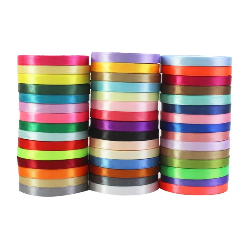 25 ярдов 1 см лента для заворачивания подарка ленты свадебного украшения chairback