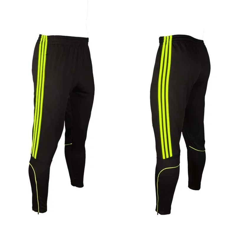 6609 Black green Shinetone мужские футбольные штаны для бега, фитнеса, тренировки, бега, спортивные футбольные штаны с карманом на молнии, брюки для футбола - Цвет: 6609 Black green