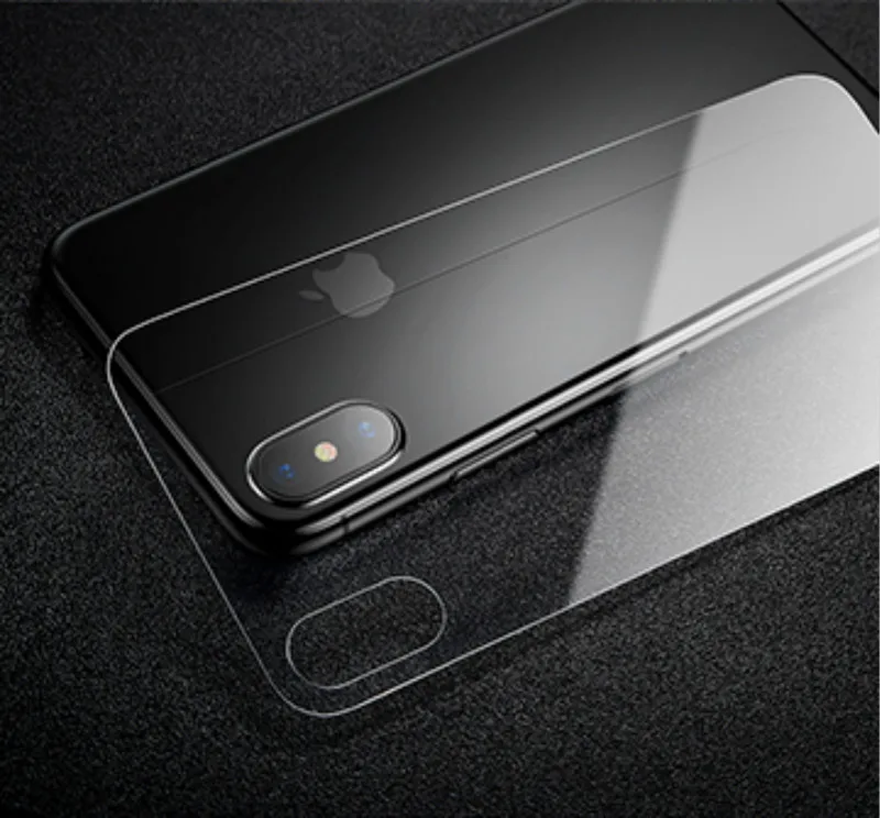 Защитная пленка Baseus Premium для передней задней панели iPhone X, 3D чехол для всего тела, закаленное стекло для задней панели iPhone X 10