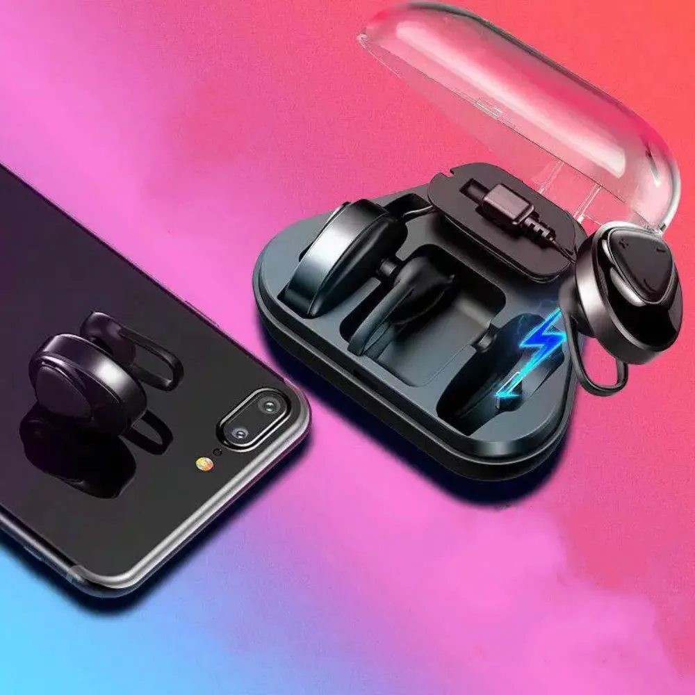 Горячая продажа Беспроводная гарнитура Bluetooth наушники стерео вкладыши с