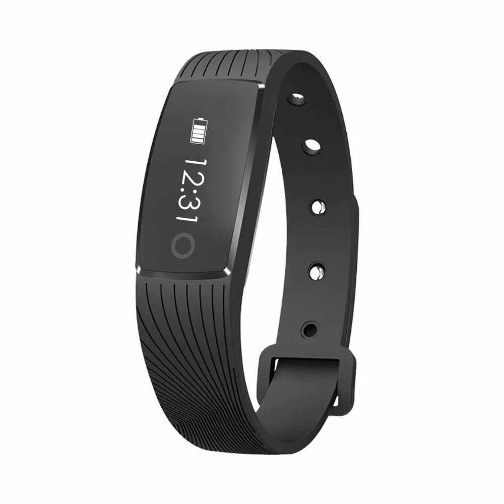Cawono Водонепроницаемый d08a Smart Band Фитнес трекер Шагомер сердечного ритма Мониторы