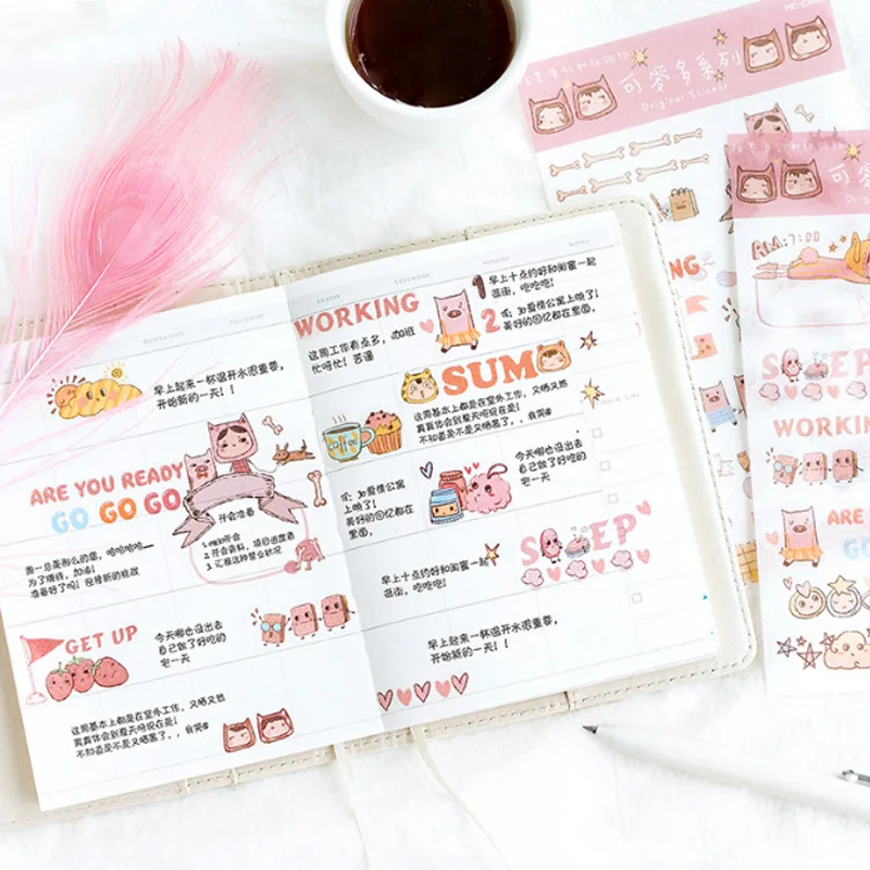 2 шт./лот креативные милые плоские наклейки украшения сделай сам для скрапбукинга