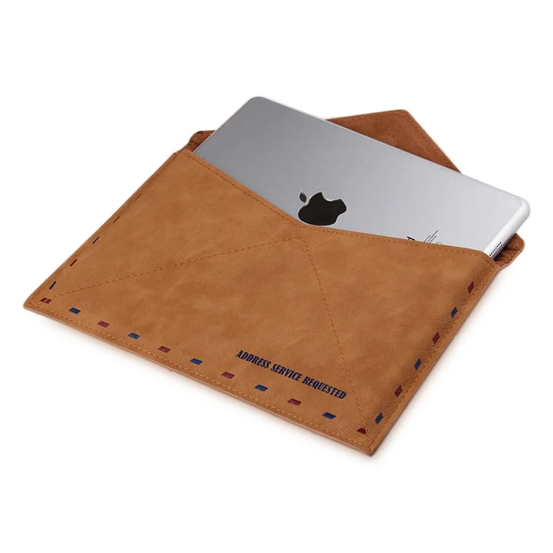 Для iPad air1 2 9,7/10,5 mini 1234 чехол, ультра тонкий и легкий классический ретро защитный чехол-конверт из искусственной кожи