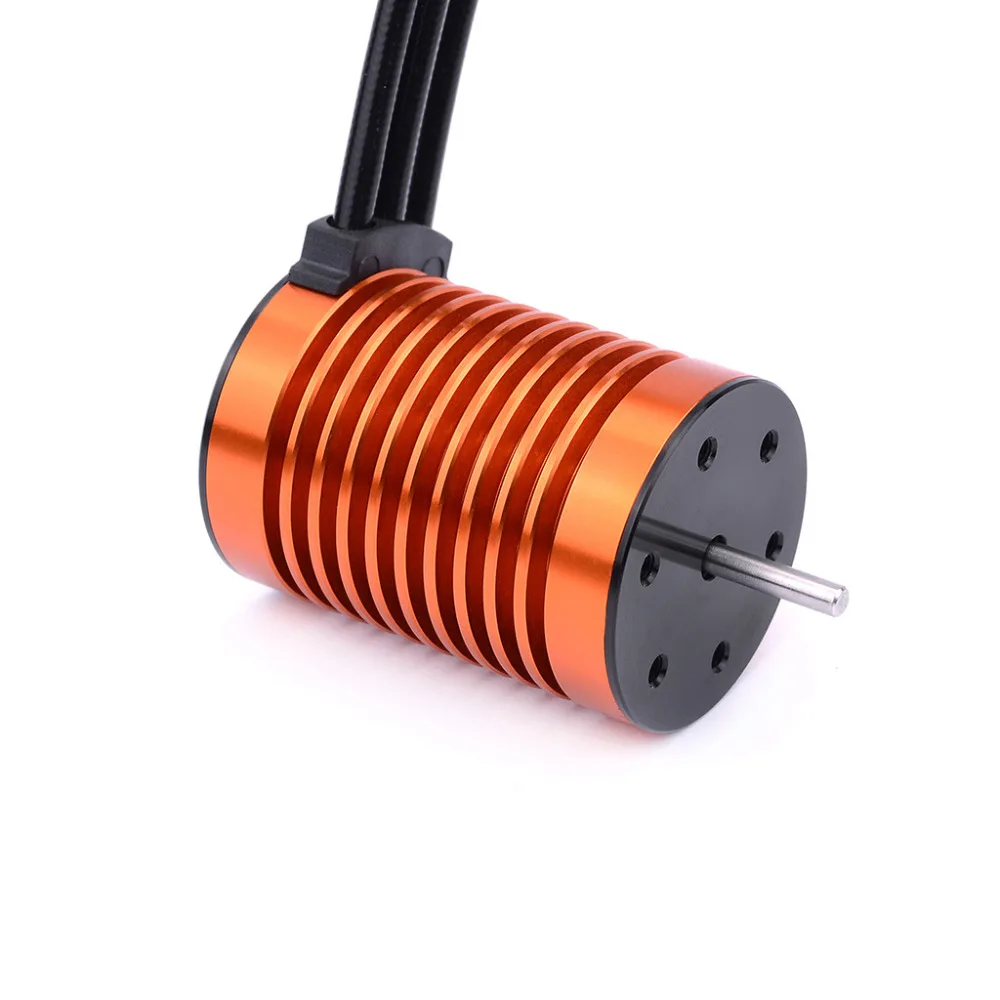 Rc F540 4370/3930/3300/3000kv бесщеточный двигатель и 45A бесщеточный ESC+ программная карта для 1/10 RC гоночный автомобиль Лодка
