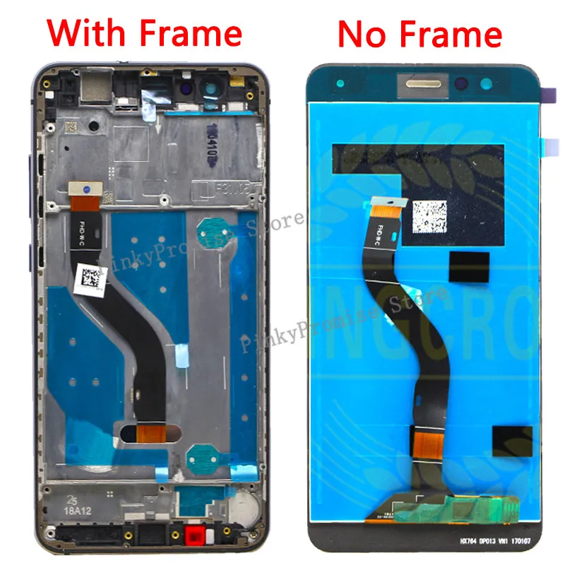 ЖК-дисплей с рамкой для HUAWEI P10 Lite светодиодный экран 5 2 дюйма WAS-LX1 WAS-LX1A WAS-LX2 WAS-LX3 |