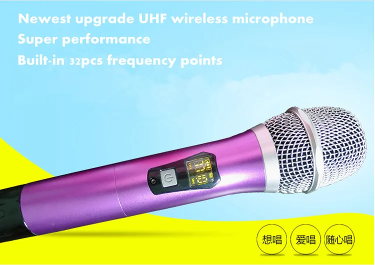 Новое поступление и быстрая доставка китайской UHF портативный беспроводной