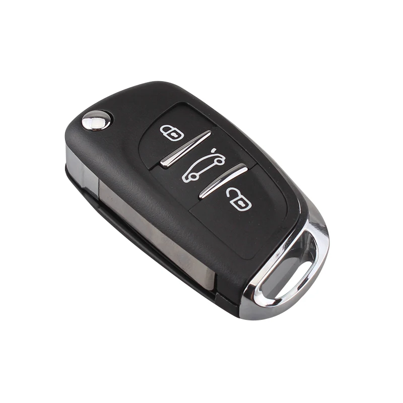 GORBIN 3 кнопочный раскладной чехол для автомобильного ключа Peugeot 207 308 307cc Citroen C2 C3 C4 C5