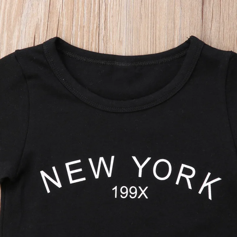 Комплект детской одежды из 2 предметов для маленьких девочек хлопковый комплект