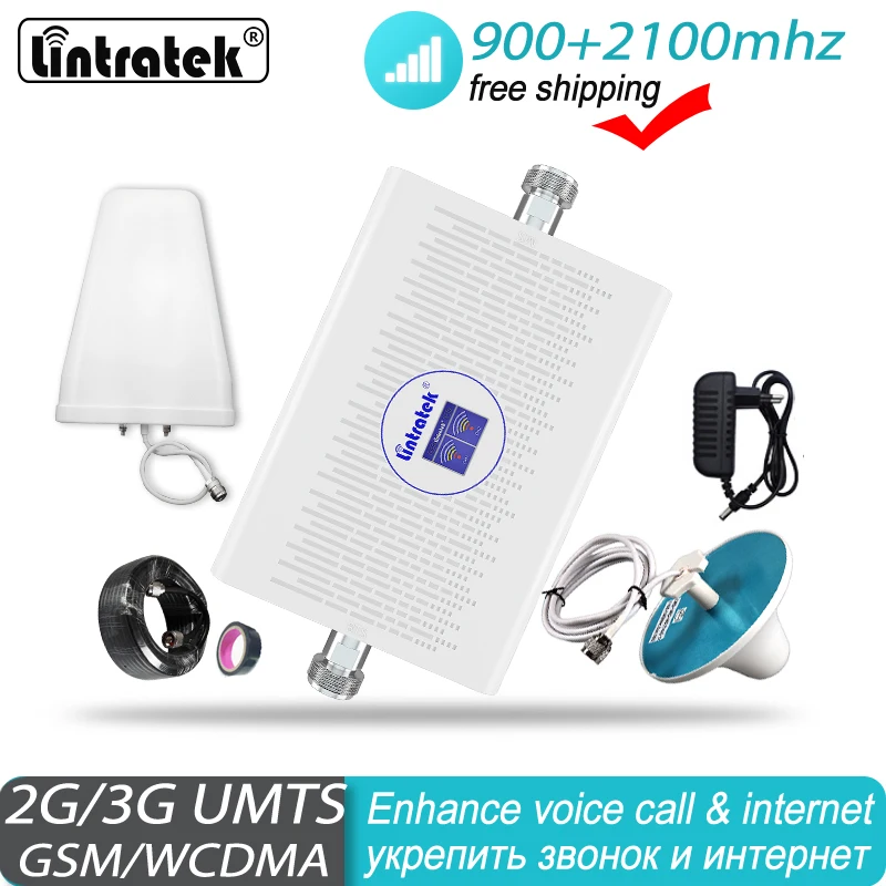 репитер Усилитель сотовой связи GSM 900 3G UMTS 2100 3g kw20l gw сигнал двухдиапазонный