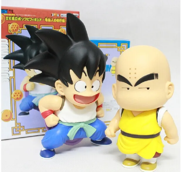 2 шт./лот японский аниме Жемчуг дракона Z 21 см Высота Гоку куририн ПВХ фигурка