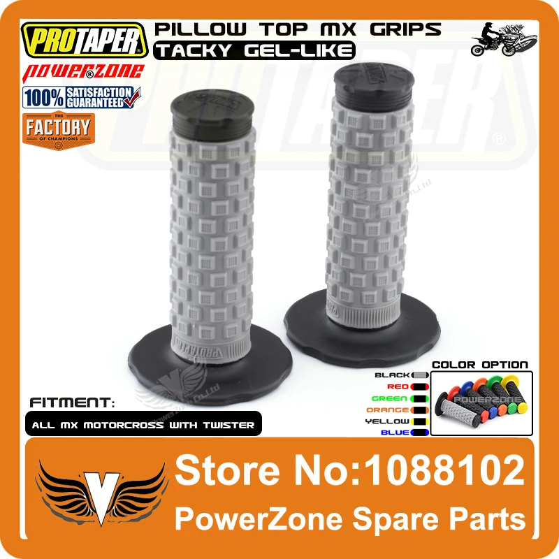 Pro конусная Подушка верхние MX ручки подходят 7/8 &quotРуль питбайк Кросс Мотоцикл Irbis