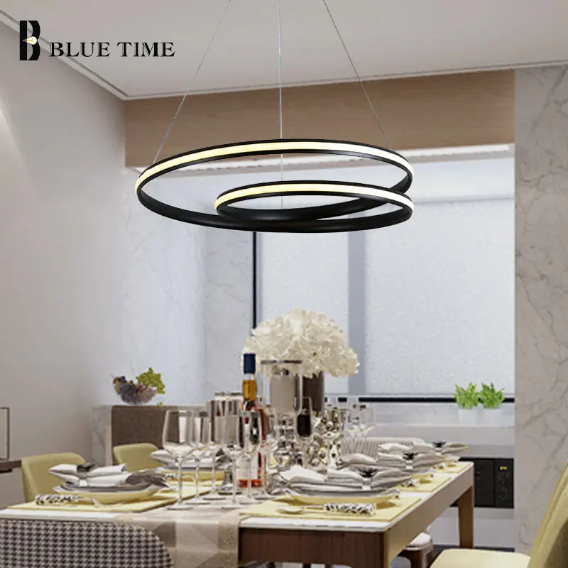 Подвесной светильник современный светодиодный потолочный для столовой гостиной