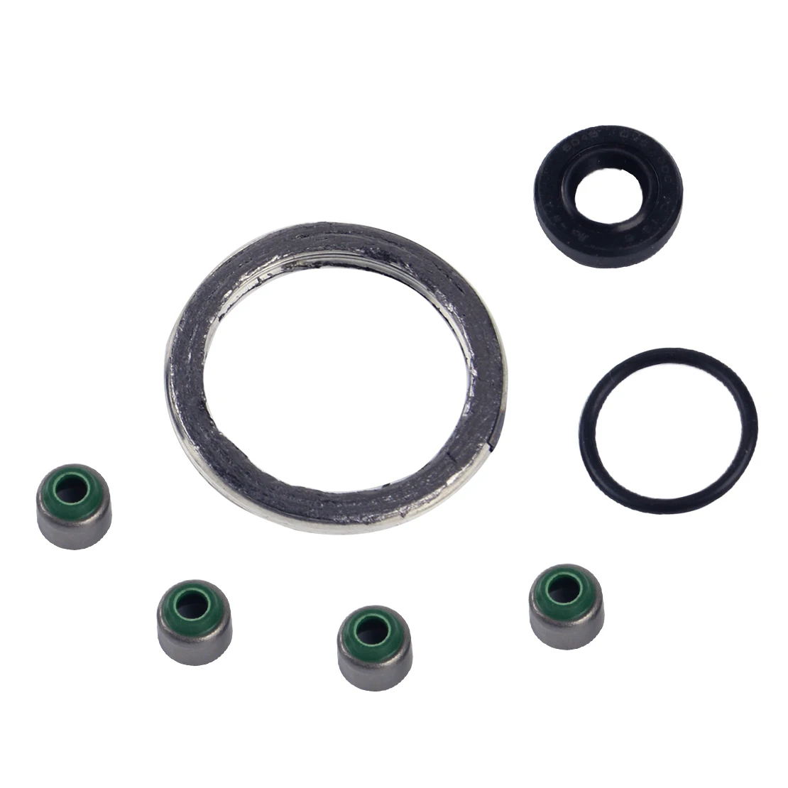 CITALL черный Клык верхняя Торцевая Головка Комплект прокладок подходит для KAWASAKI