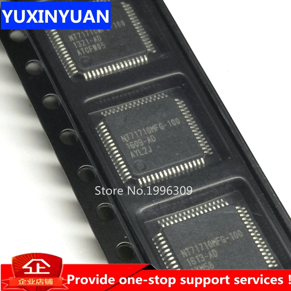NT71710MFG-100 NT71710MFG NT71710 QFP чип LCD 1 шт