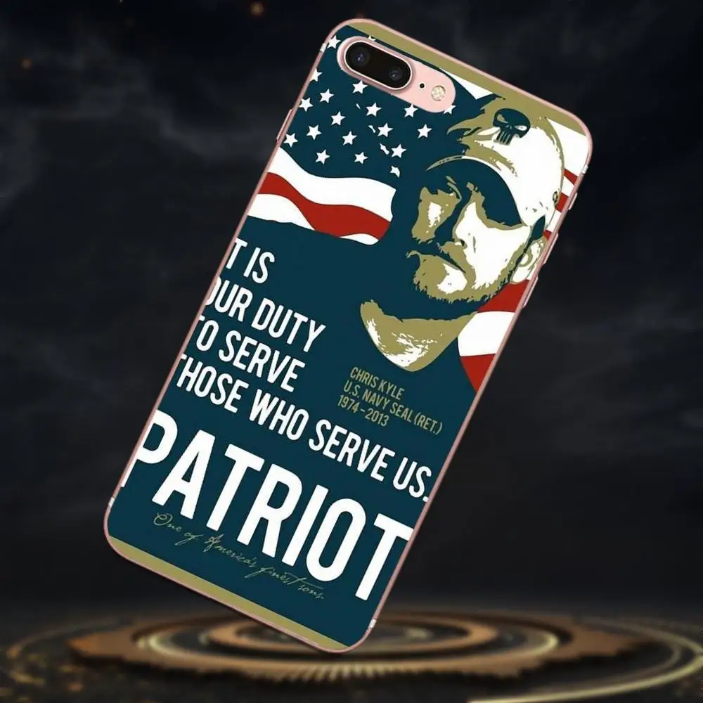 American Sniper Chris Kyle For Xiaomi Redmi Note 2 3 3S 4 4A 4X 5 5A 6 6A Pro Plus Soft TPU Print Case | Мобильные телефоны и