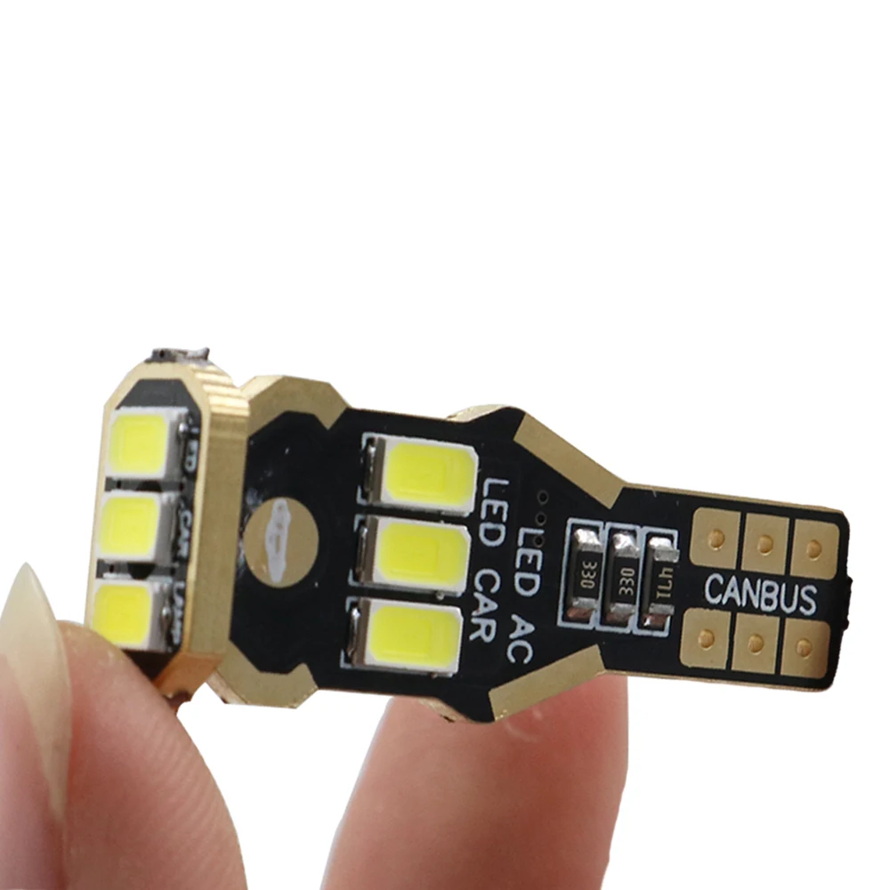 YSY 20 шт. T15 W16W светодиодные лампы заднего хода 920 921 912 Canbus 5630 9SMD подсветка