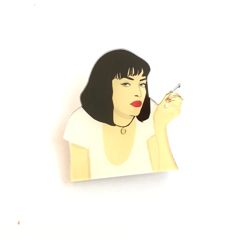 1 шт. значки с героями мультфильмов для одежды Kawaii персонажи акриловые бейджи на