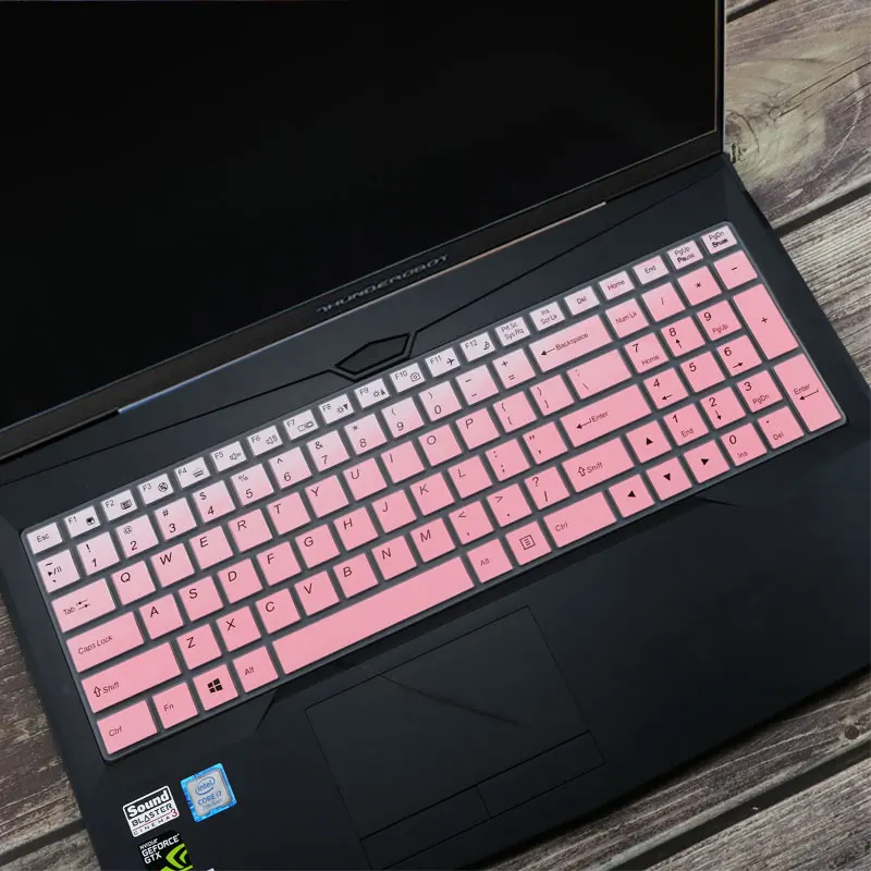 fadepink Для HASEE Z6 Z7M T6Ti-X7 KP5D1 KP7S1 K670E-G6E3 machenike T58 ThundeRobot 911SE чехол для клавиатуры ноутбука кожи - Цвет: fadepink