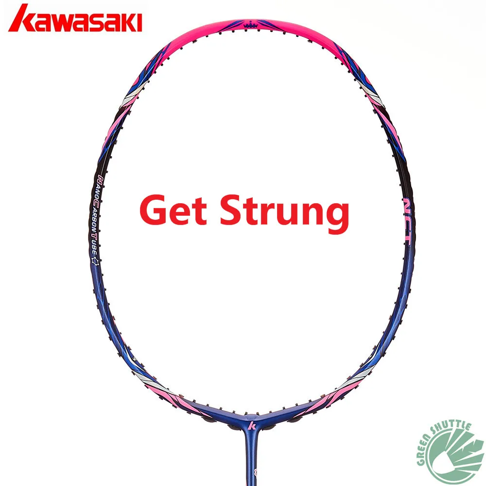 Оригинальные новые Kawasaki Esportes De Raquete специальные углеродное волокно King series K8 K9 ракетка для бадминтона четыре звезды