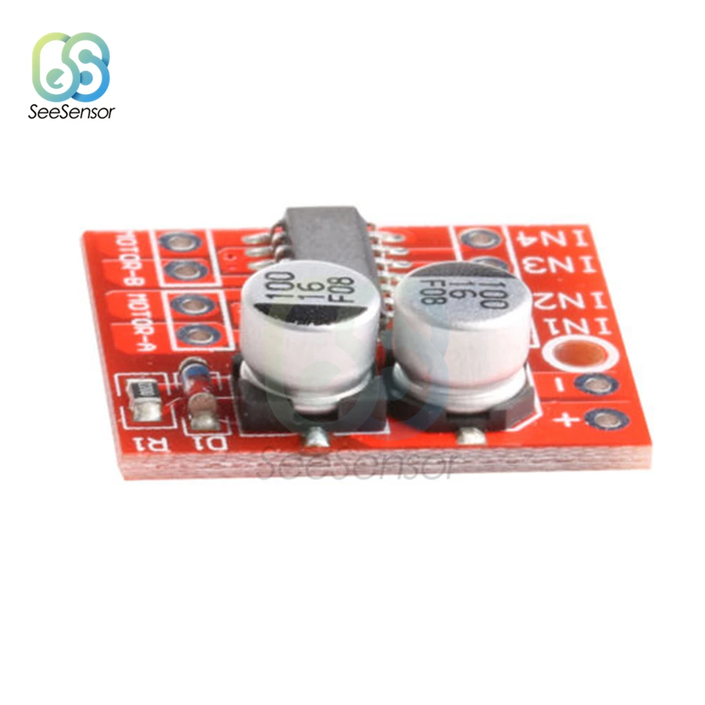10 шт. 1.5A 2-way MX1508 DC двигатель драйвер модуль pwm скорость двойной h-мост шаговый двигатель L298N