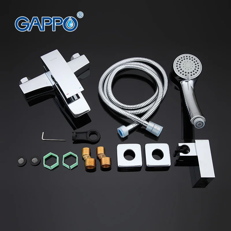 GAPPO смеситель для ванны с дождевой насадкой Ручной душ Набор смесителей душа robinet