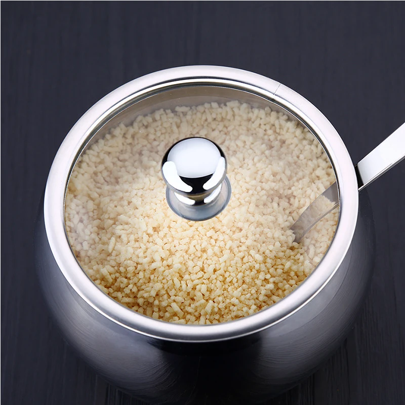 Детский Домашний набор RSCHEF с крышкой и бутылкой для приправ 304 соль из