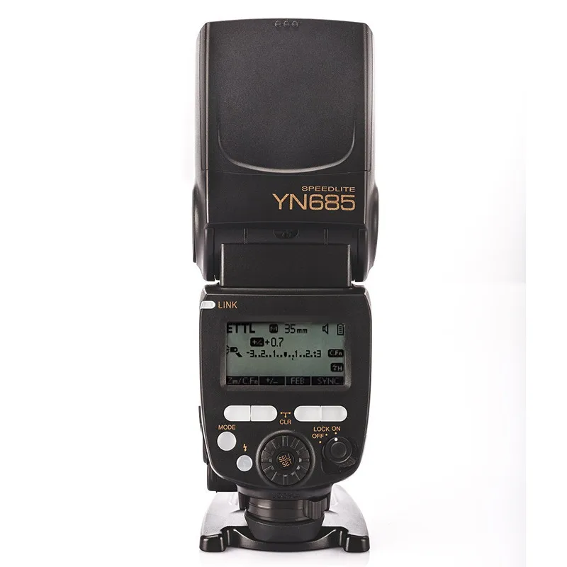 YONGNUO YN685 YN-685 Беспроводная HSS i-ttl вспышка Speedlite для Canon 1300d 1100d 6d 5d mark iii для Nikon d5300 d7200 d3400 d7000 - Цвет: only YN685 flash