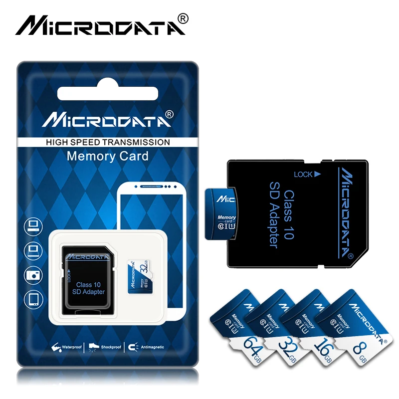 Карта Micro sd класса 10, 128 ГБ, 64 ГБ, 32 ГБ, 16 ГБ, 8 ГБ, TF карта, карта памяти cartao de memoria, 32 ГБ, Microsd flash, usb, мини флеш-накопитель карта